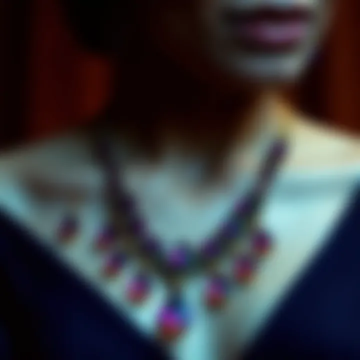 Magnificent Exploring the Allure of Purple Costume Jewelry Sets