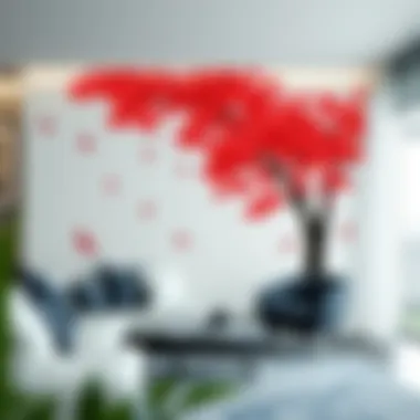 Magnificent The Allure of Ginkgo Wall Decals in Modern Decor