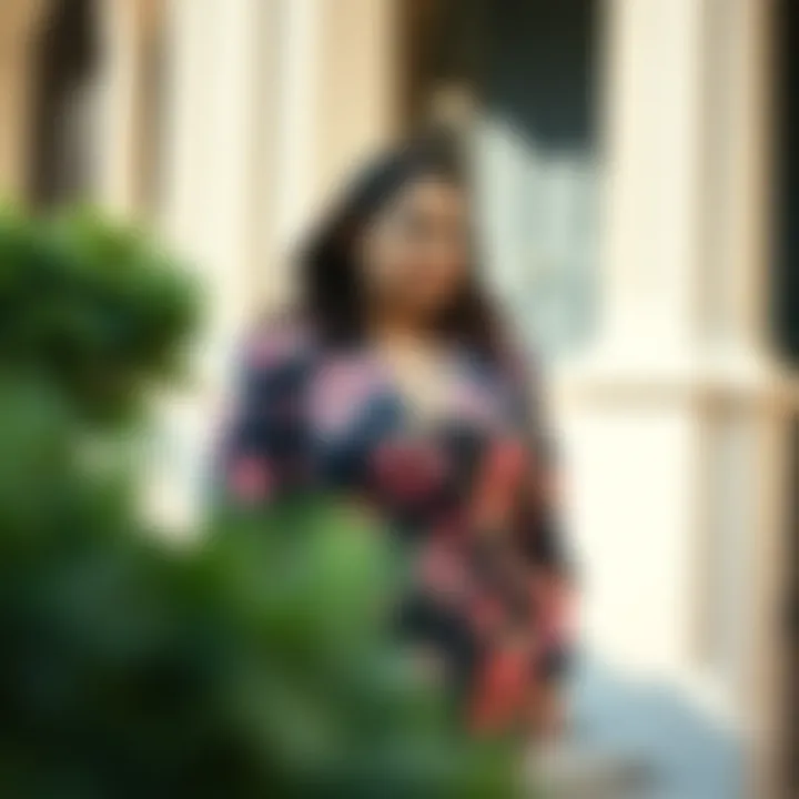 Magnificent The Floral Print Blazer: A Plus-Size Style Perspective