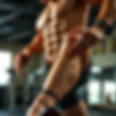 Enhanced Athletic Performance Athlete engaging in a rigorous workout wearing anti-chafing shorts