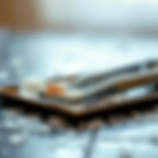 The Elegance of Small Tongs Elegant small tongs designed for sugar cubes