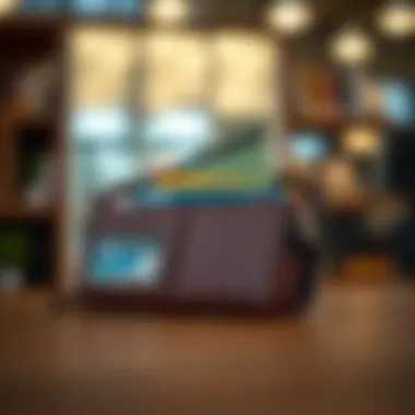 Functional wallet with organized compartments