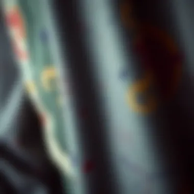 Close-up of Boba Fett fabric texture and details