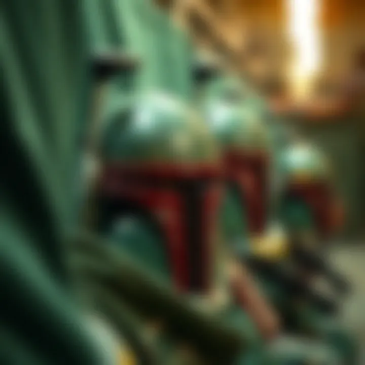 Sustainable production techniques of Boba Fett fabric