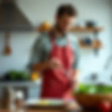 Cultural representation of changing culinary roles and home cooking resurgence