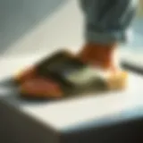 Historical evolution of chunky slide sandals