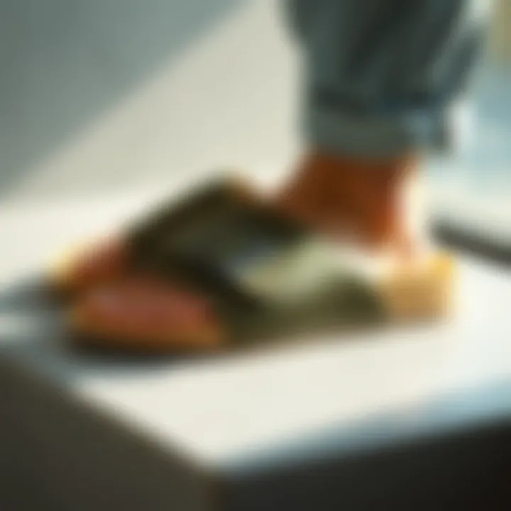 Historical evolution of chunky slide sandals