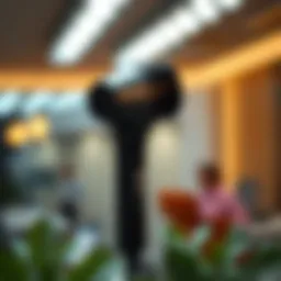 A sleek cordless automatic hair curler showcasing its modern design