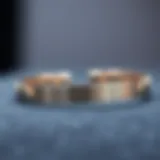 Modern Design of Custom Engraved Medical Bracelet Elegant custom engraved medical bracelet showcasing modern design