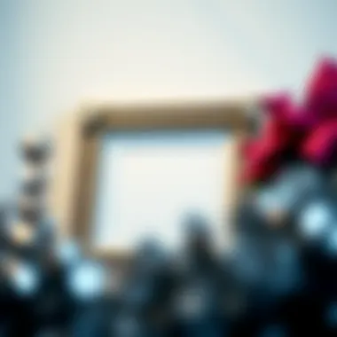 Glamorous 11x14 picture frame embellished with crystals