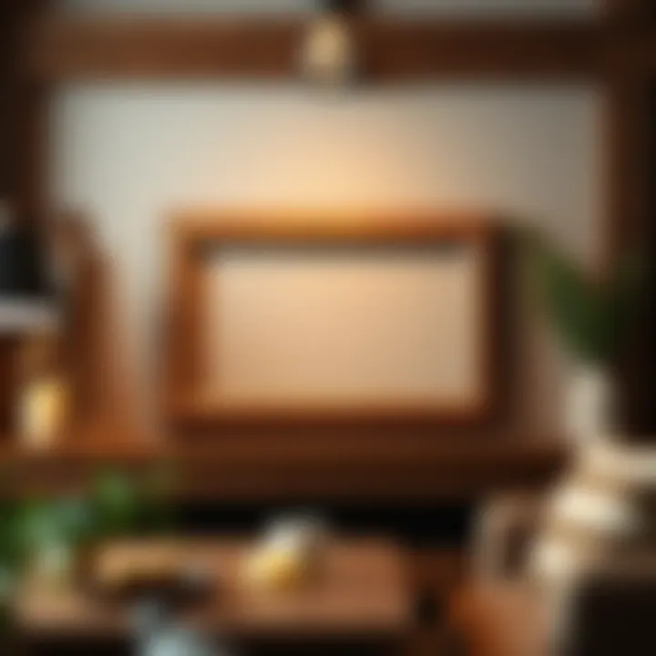 Stylish 11x14 picture frame in a rustic setting