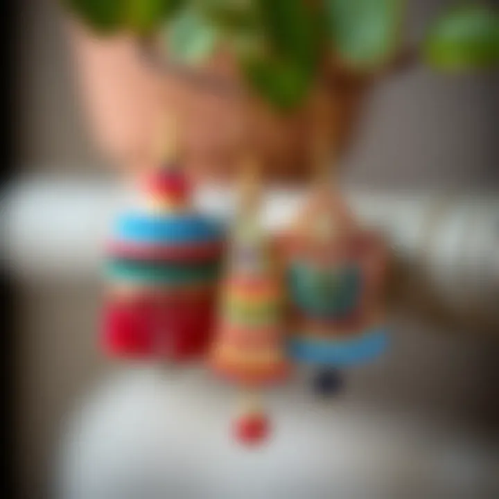 Traditional cultural earrings representing heritage and craftsmanship