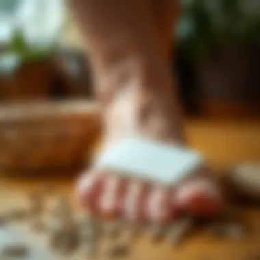 Sustainable Foot Care Solutions An eco-friendly callus scrubber made of sustainable materials