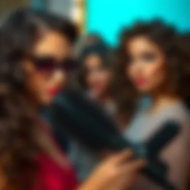 Versatile Styles Achieved with Curling Iron Brushes Variety of styles created with curling iron brushes