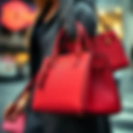 Elegant handbag selection for moms