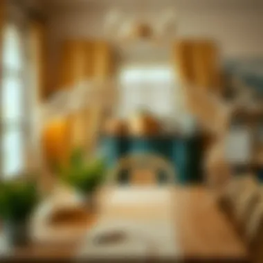 Crafting project showcasing burlap lace ribbon in home decor