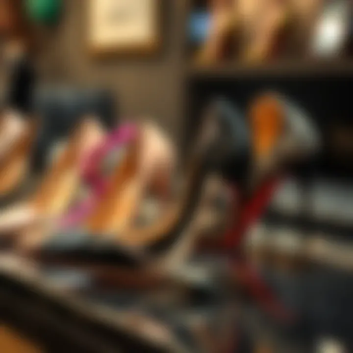 Diverse Designs of Stiletto Heels Elegant display of 3.5 inch stiletto heels showcasing different designs