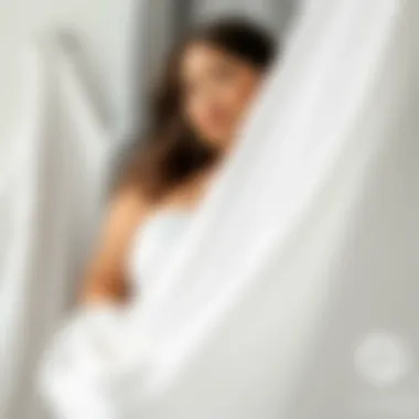 Sustainability in Fashion Choices Sustainable fabric swatches with white color variations