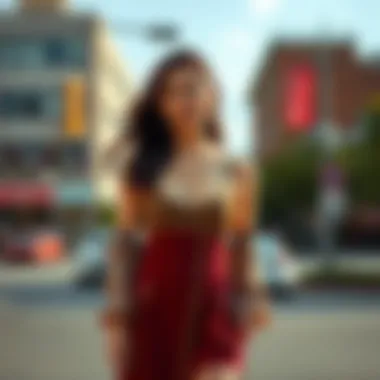 Layered Style with Cami Top Chic layered outfit featuring a cami top