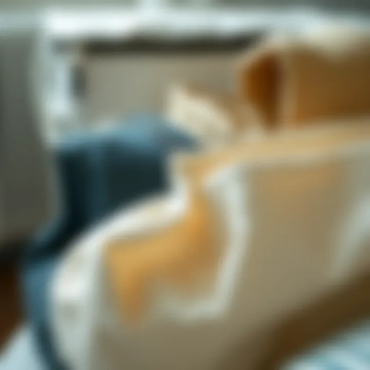 Eco-Friendly Fabric Choices Natural fibers and sustainable materials used in crafting eco-friendly storage solutions.