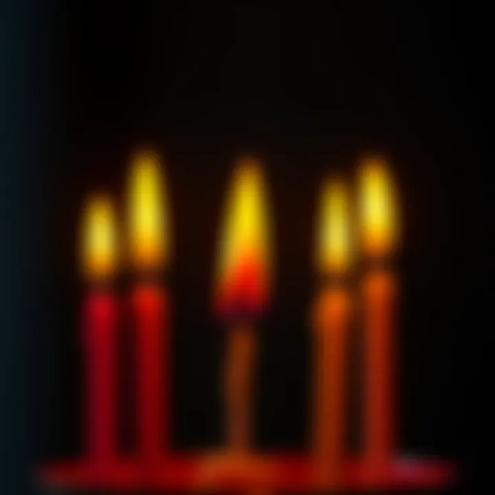 Chemical Reactions of Colored Flames Scientific representation of colored flames and their chemical reactions