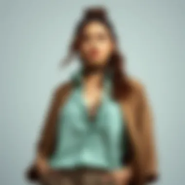 Stylish layered outfit showcasing versatility