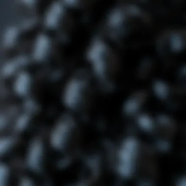 Close-up of the texture of a 360 kinky curly wig