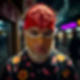 Cultural significance of face pajama pants in contemporary fashion.