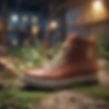 Ecological materials used in shoe production
