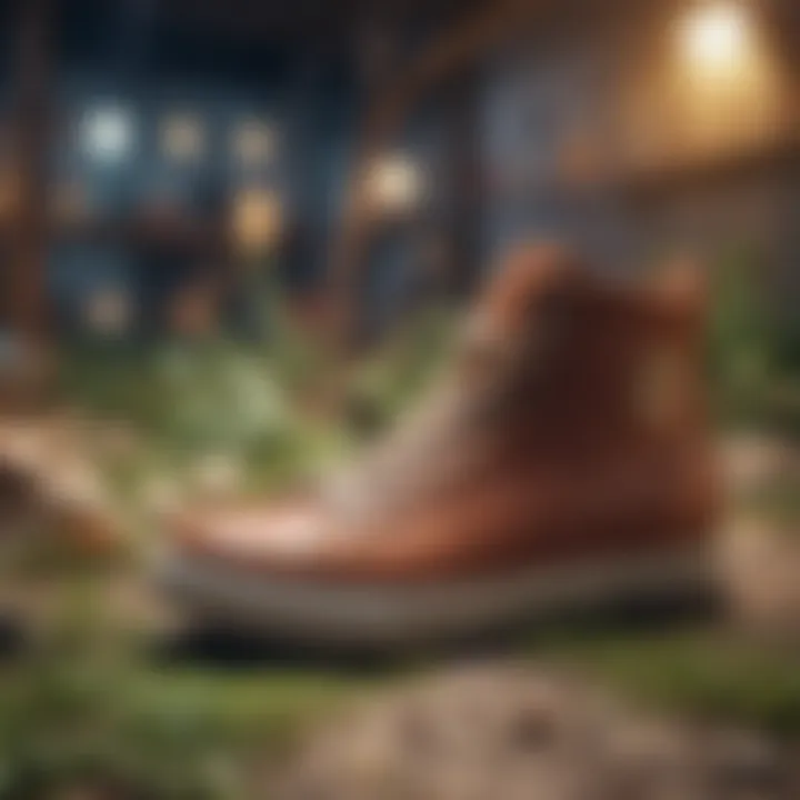 Ecological materials used in shoe production