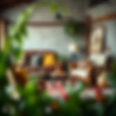 A Rustic Hobo Furniture Arrangement Rustic hobo-style furniture arrangement