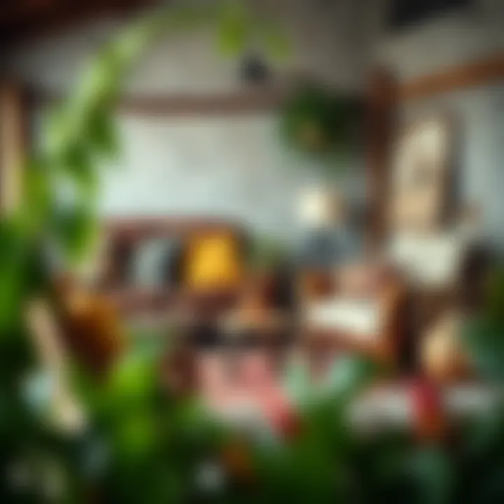 A Rustic Hobo Furniture Arrangement Rustic hobo-style furniture arrangement