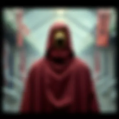 Symbolic representation of the Fourth Hokage's cloak design