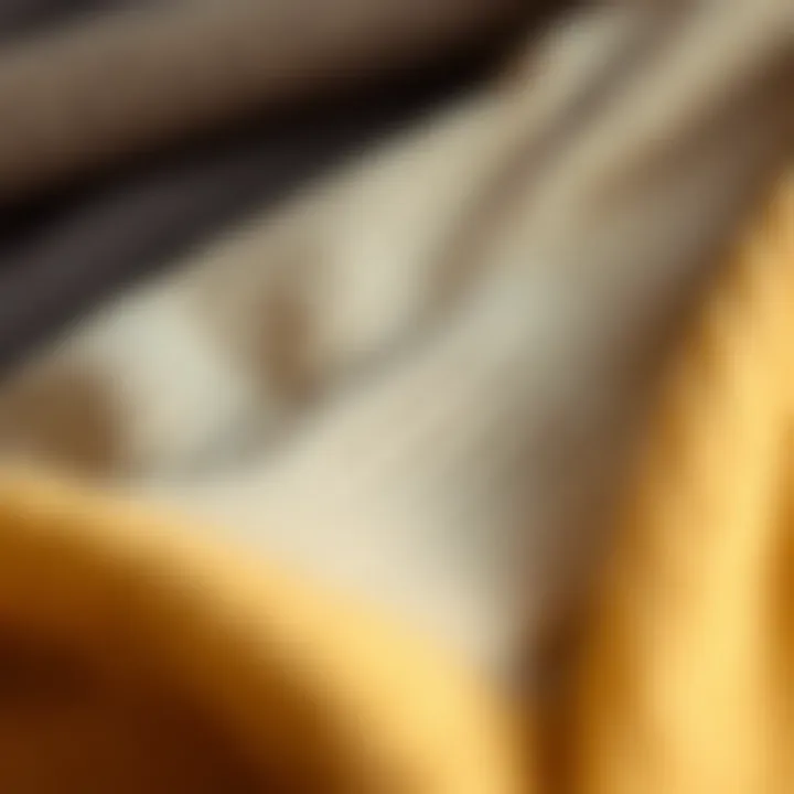 Soft knit fabric showcasing texture