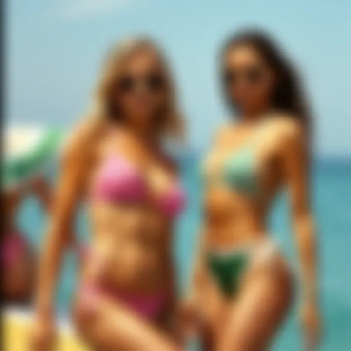 Historical influences on mod swimwear fashion