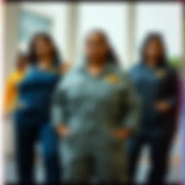 Diverse Styles of Plus Size Coveralls A detailed display of various plus size coverall styles