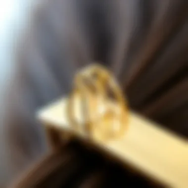 Close-up of single prong hair clip demonstrating material quality