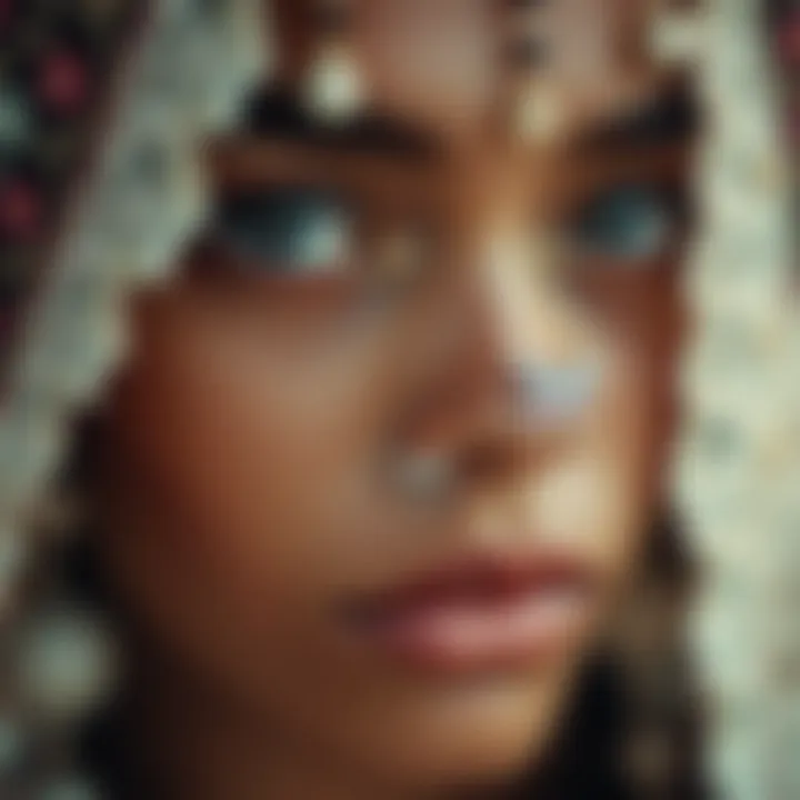 Historical context of nose rings in various cultures