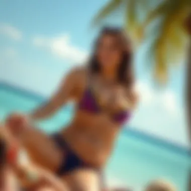 Versatile Designs of Tankinis Vibrant tankini designs showcasing versatility