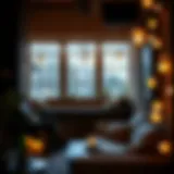 Elegant Wine Cork Lights in a Cozy Space Elegant arrangement of wine cork lights illuminating a cozy nook