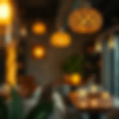 Sustainable wine cork lights adding a warm ambiance to décor