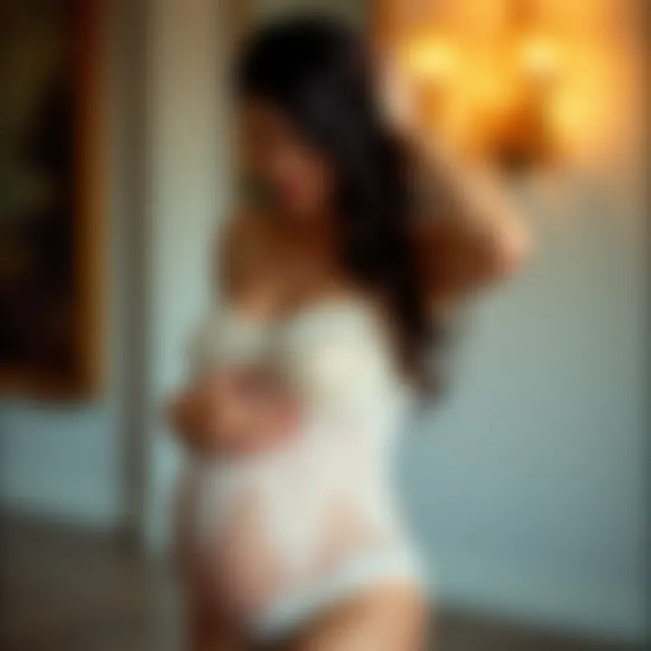 Styling Tips for Maternity Lace Bodysuits Stylish styling tips for maternity lace bodysuits