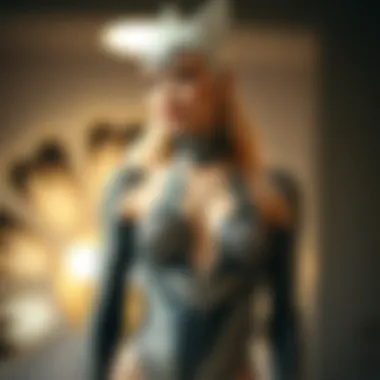 Intricate Design of a Catsuit Elegant design of a catsuit showcasing intricate detailing