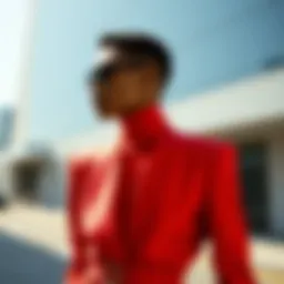 Elegant parasuit jumpsuit design showcasing modern fashion elements