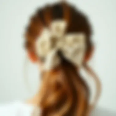 Eco-friendly alternative hair ties made from sustainable materials