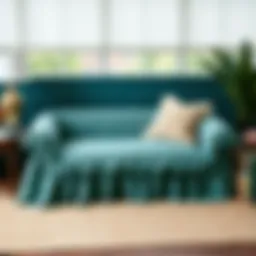 Exploring the Ruffled Couch Cover: A Blend of Elegance and Practicality Introduction