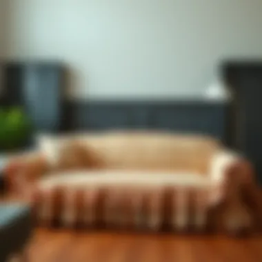 Notable Exploring the Ruffled Couch Cover: A Blend of Elegance and Practicality Notable Exploring the Ruffled Couch Cover: A Blend of Elegance and Practicality
