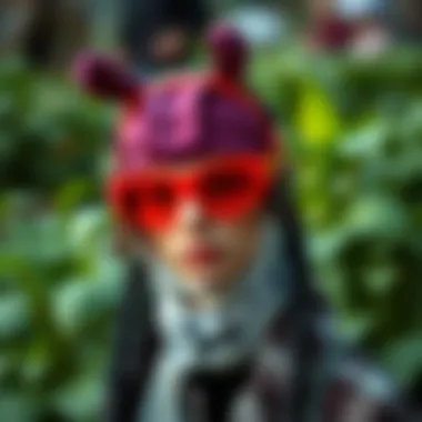 Sustainable materials used in crafting head boppers