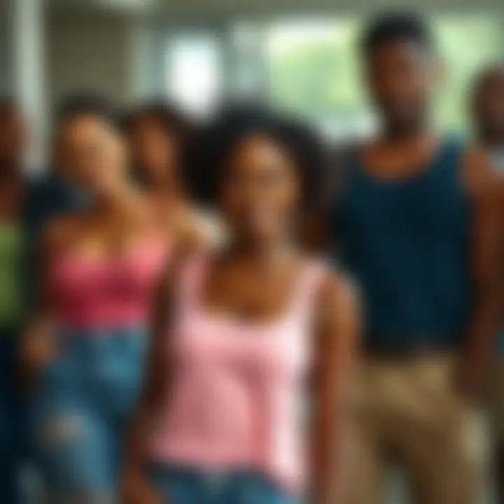 Inclusivity in Tank Top Fashion Different body types wearing tank tops confidently