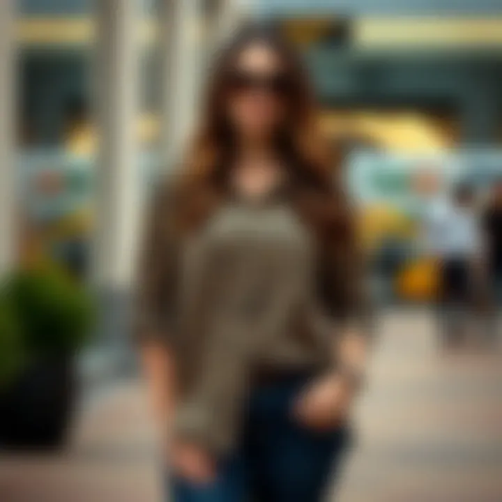 Casual Elegance with Leopard Print Leopard print shirt showcased in a casual setting